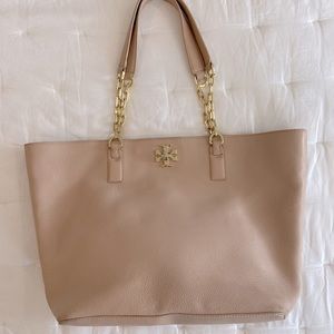 Tory Burch Light Pink Mercer Tote
